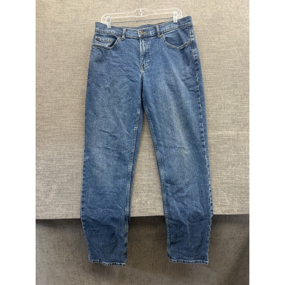 Sonoma Goods For Life Jeans Mens 34x34 Blue Medium Wash Mid Rise Straight Leg